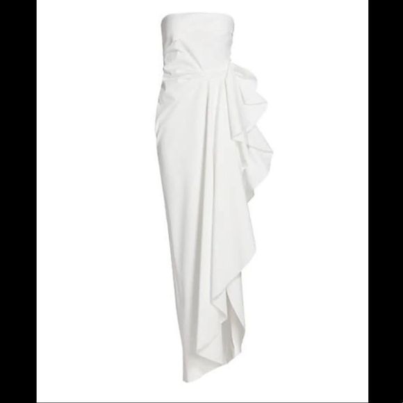 NWT Chiara Boni La Petite Robe Nyaveth Long Column Dress Size 6 $995 - Picture 2 of 8